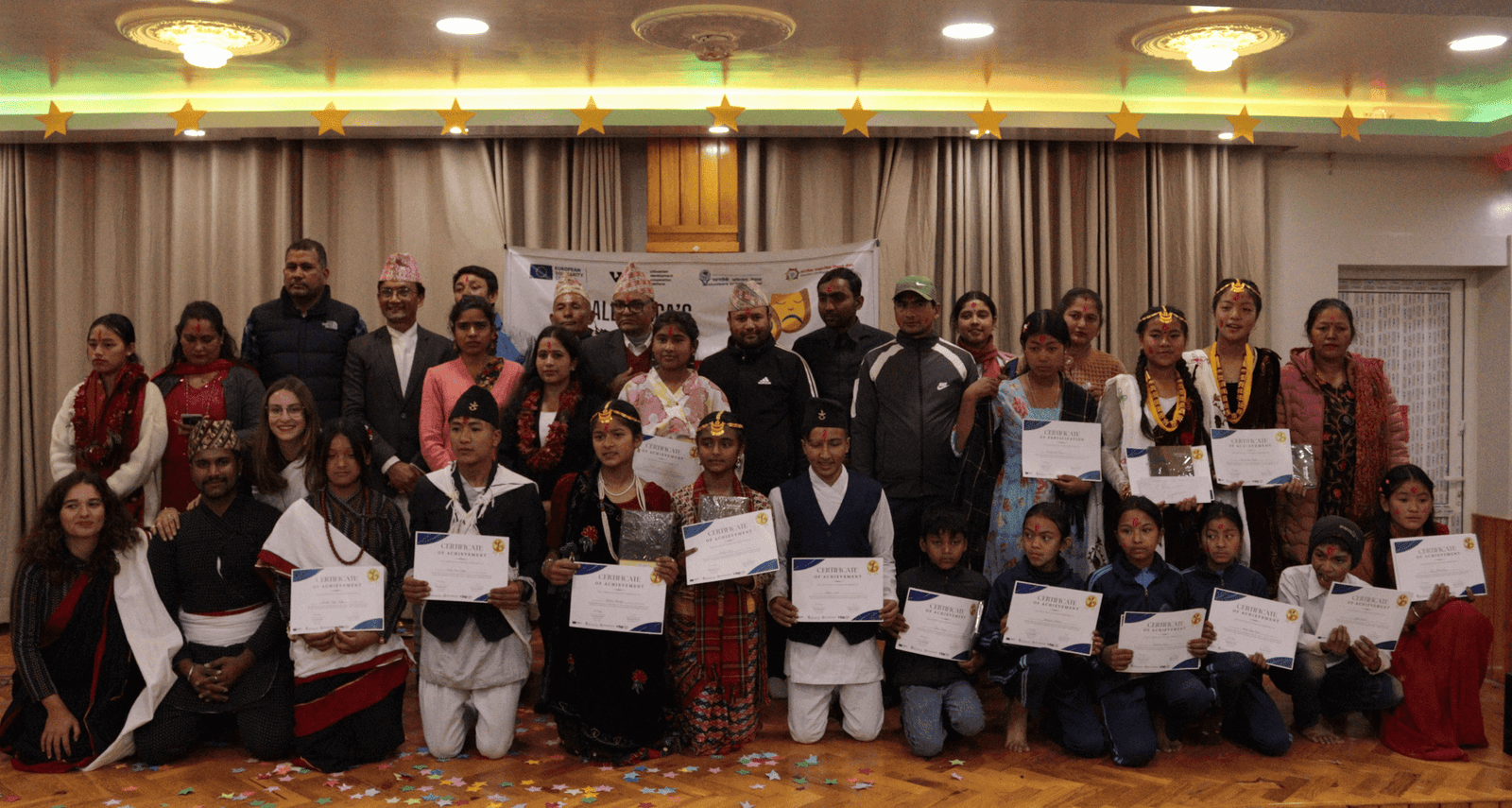 OGT Winners at Nepal Multipurpose Hall