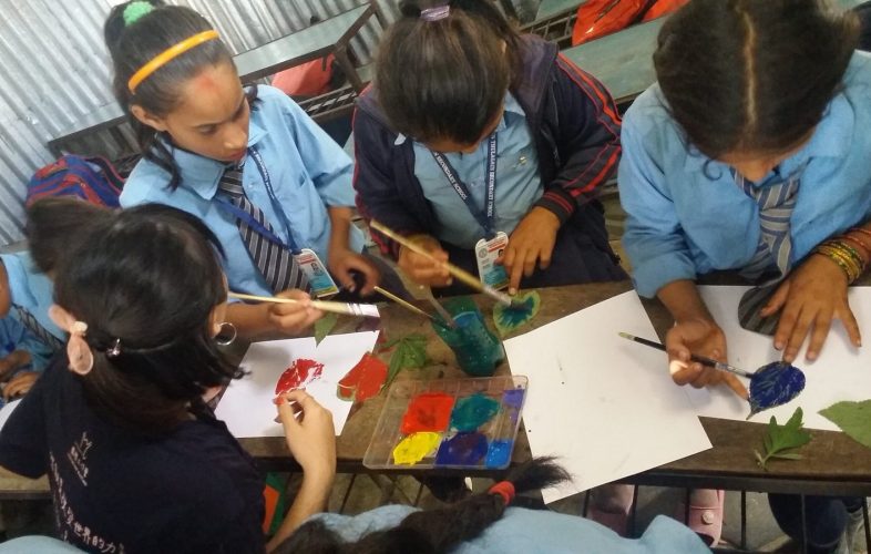 Volunteering for Arts and Crafts in Nepal
